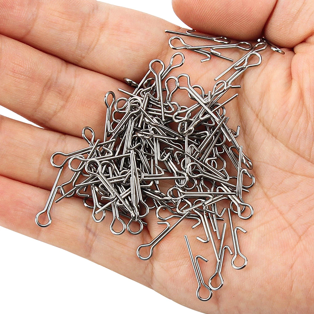 Rosewood Fishing Bait Stinger Spike Connecting Pins Needle Swivel