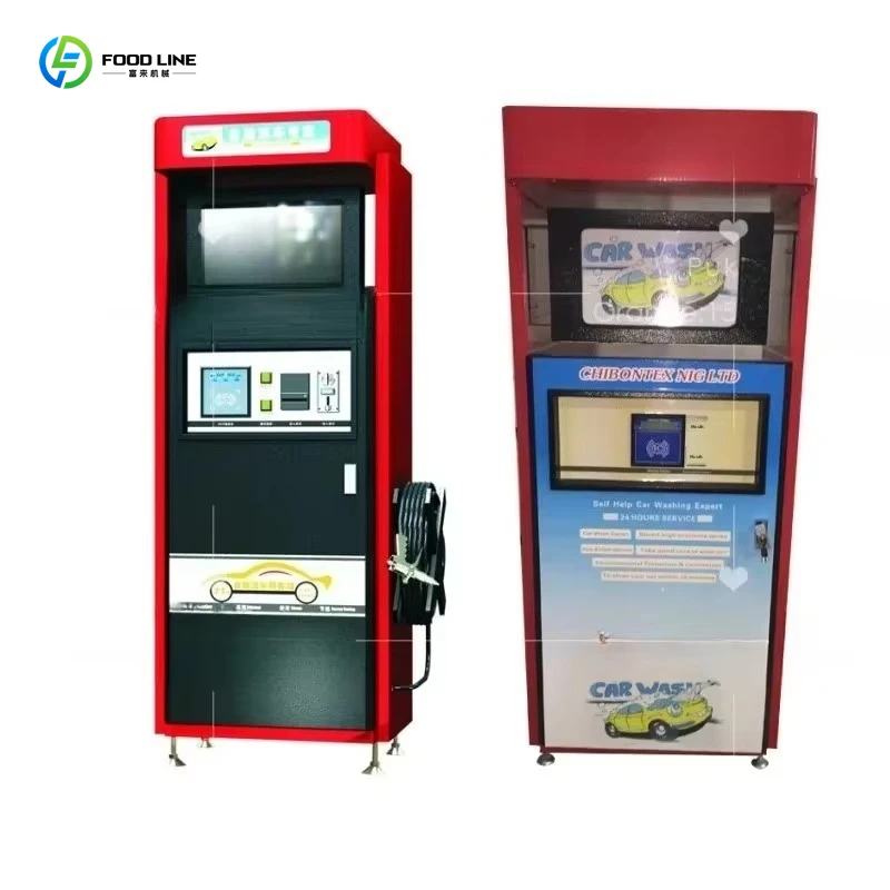 Customized Self-Service Coin Car Wash Station 24-Hour Operation Galvanized Sheet Equipment