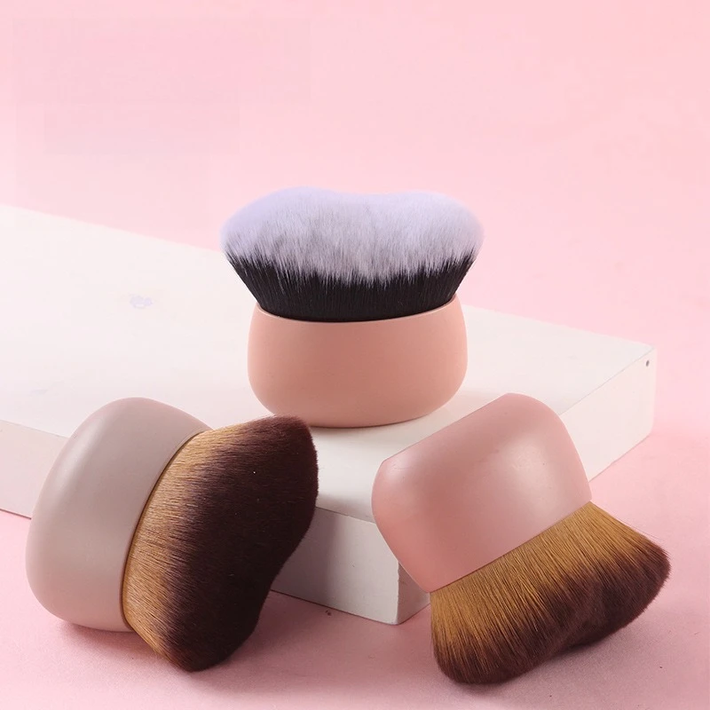 Egg Shape Seamless Foundation Brush Mushroom Head Soft Makeup Tool Portable Beauty Use Face Women Cosmetic Blender Sponge Tool
