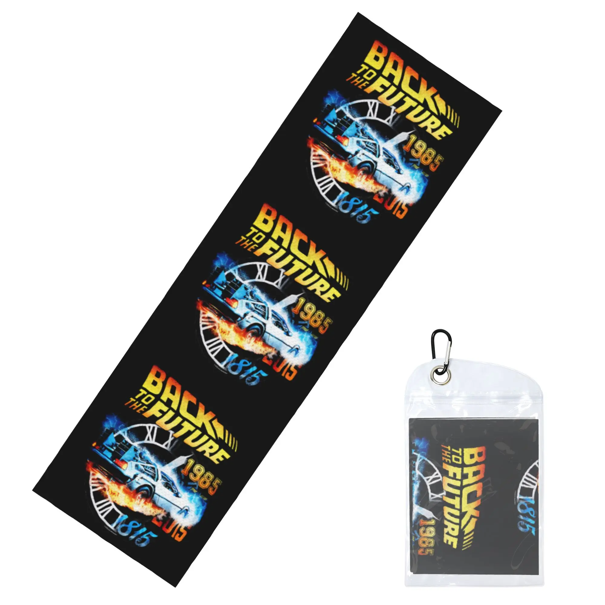 Back To The Future Delorean Car Cold Exercise Towel   Super Soft Breathable Instant Cooling Towel  Beach Towels