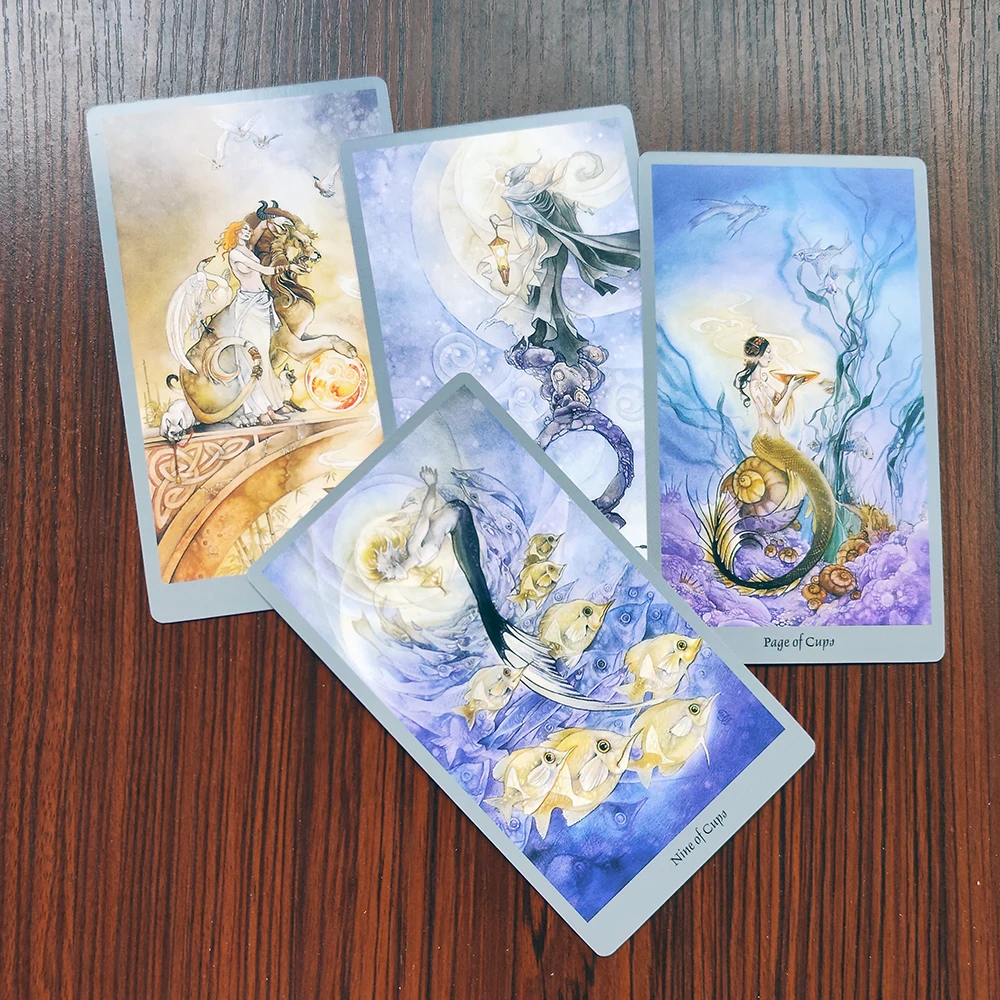 12×7CM Shadowscapes Divination Tarot Deck with Guide Book Unique The sturdy card stock Tarot card  Prophet Prophecy