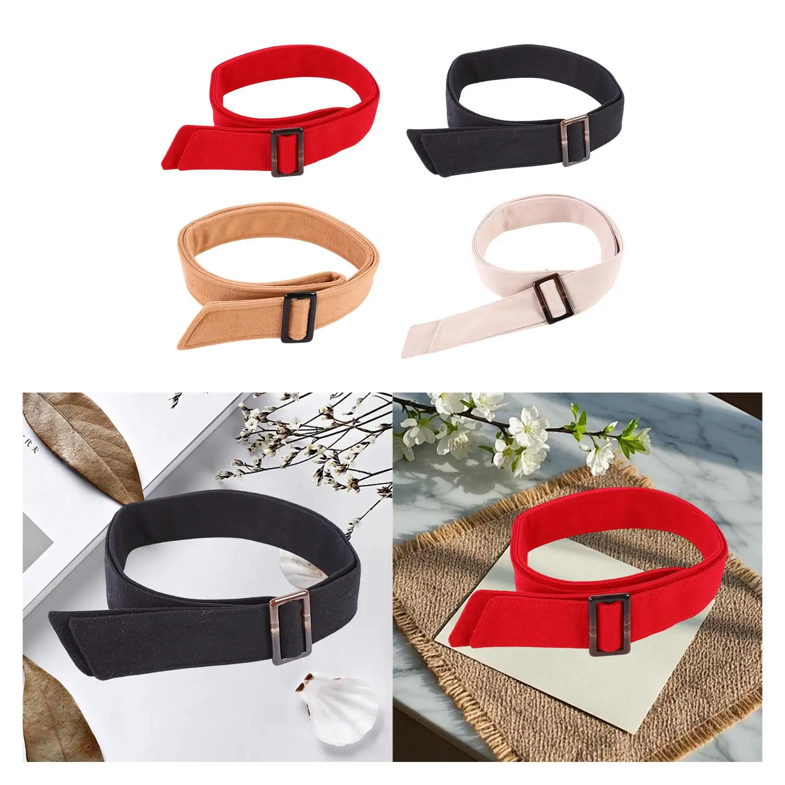 حزام خصر نسائي مزين بحزام خصر مريح وإكسسوارات ملابس أنيقة وحزام خصر لسترة سترة معطف القميص