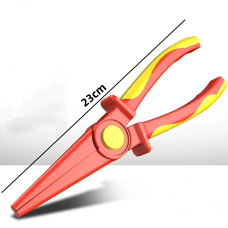 Ergonomic Handle for Circuit Breaking Hand Tool 1Pcs Compact Electricians 1000V High Voltages Insulation Plastic Pliers with