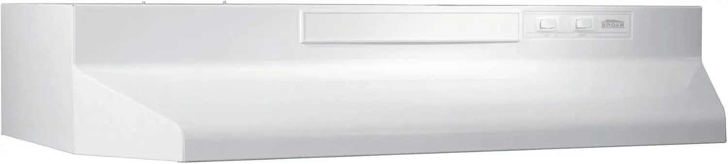 

F403611 Two Four White 36-inch Under-Cabinet 4-Way Convertible Range Hood with 2-Speed Exhaust Fan and Light