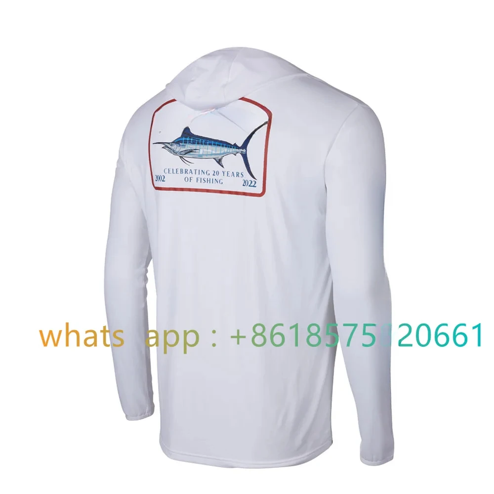 child aldult Fishing T-shirt Hooded Long Sleeve UV Protection 50 Angling Tops Outdoor Jersey Pesca Fishing Hoodie Shirt