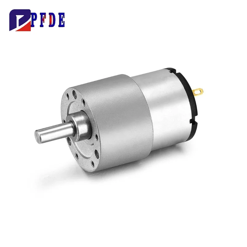 JGB37-520 12V 24V High Torque All Metal Gear Box Electric Motor High Speed Reversible Micro Speed Adjustable CW CCW GEARMOTOR