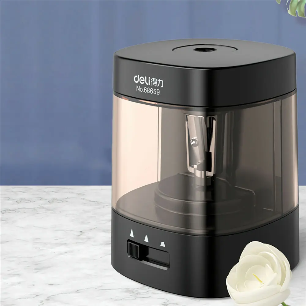 Automatic Pencil Sharpener Electric Touch Switch Pencil Sharpener Stationery Office School Artists Kids Colored Pencils Supplies