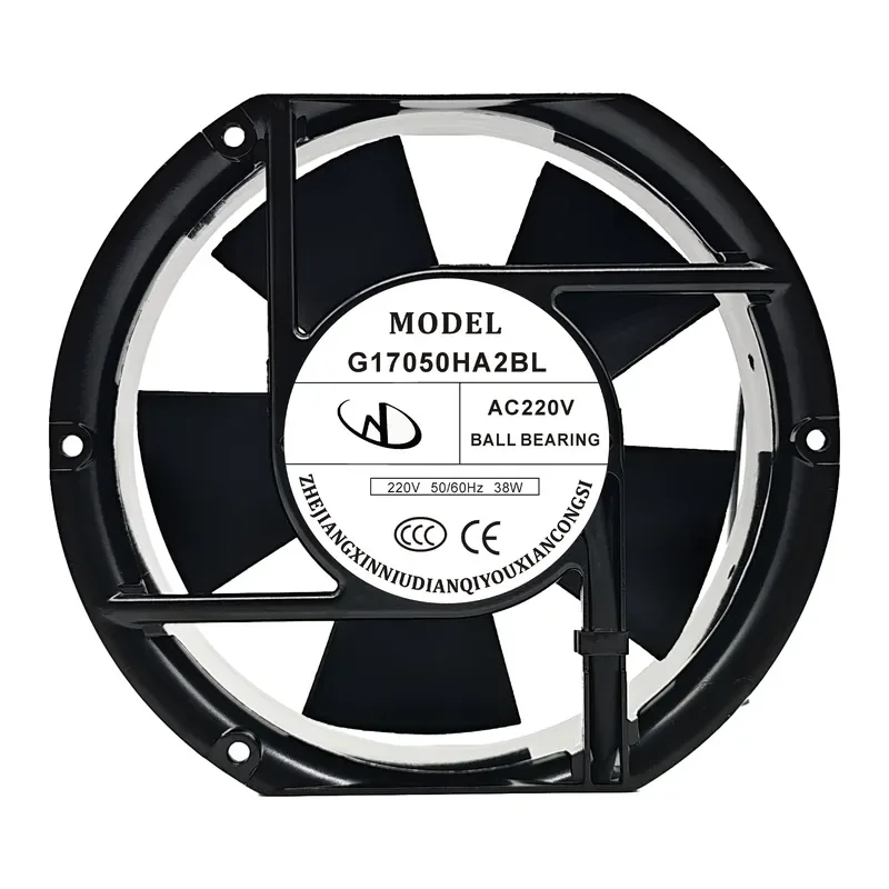 for G17050HA2BL New Model Cabinet Axial Flow Fan AC220V 38W 17251 Cooling Fan