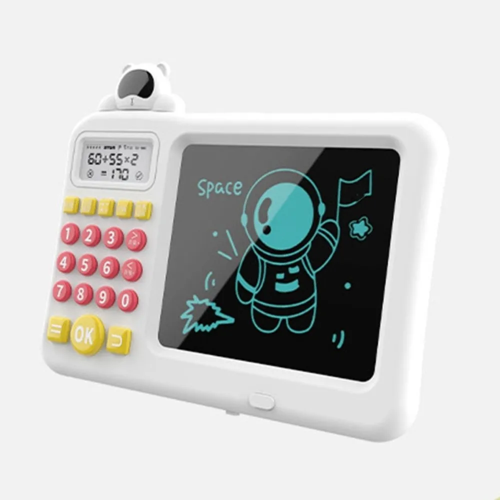 Machine d'apprentissage éducation précoce calculatrice orale dessin jouet écran LCD jeu de mathématiques LCD tableau d'écriture effaçable écriture manuscrite