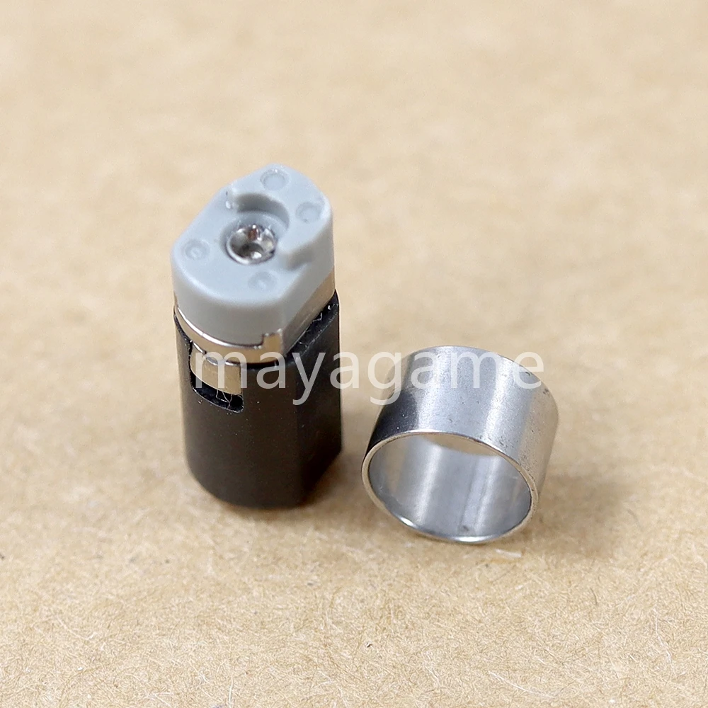 20 conjuntos de peças de eixo de substituição para novo eixo 3ds dobradiça eixo anel de aço reparo de console de jogos