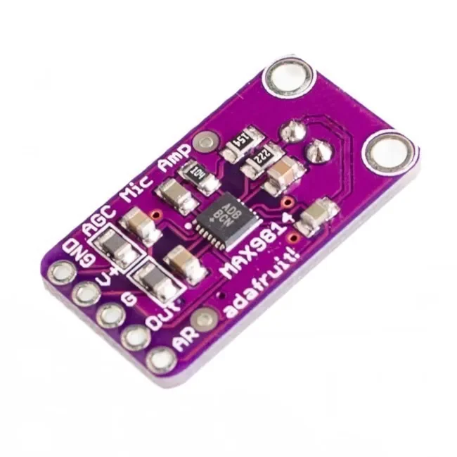 MAX9814 Microphone AGC amplify amplifier module CMA-4544PF-W