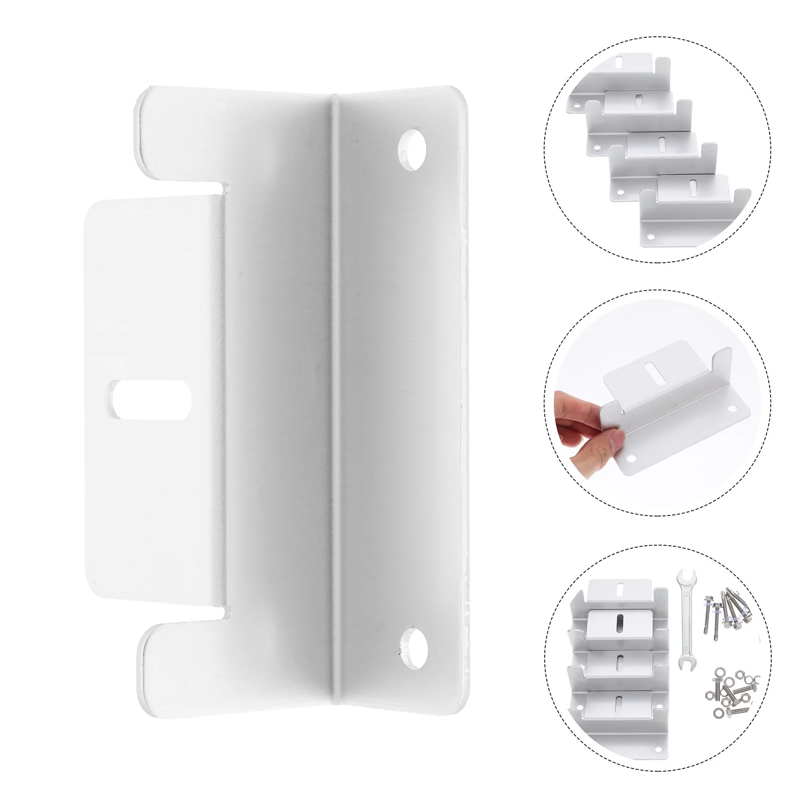 

4 шт. монтажные кронштейны для солнечной панели из алюминиевого сплава, сверхмощные, устойчивые к атмосферным воздействиям для комплекта крепления солнечной панели Rv