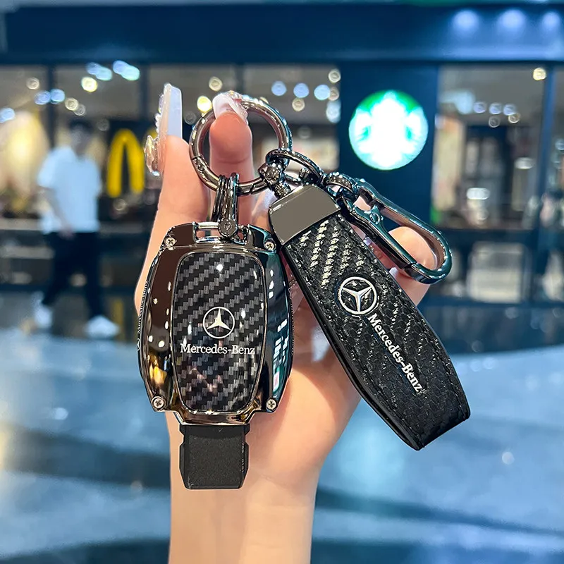Suitable for Mercedes Benz Gla200 key set C200L buckle B200 car Cla220 male C180L old male GLC260 shell