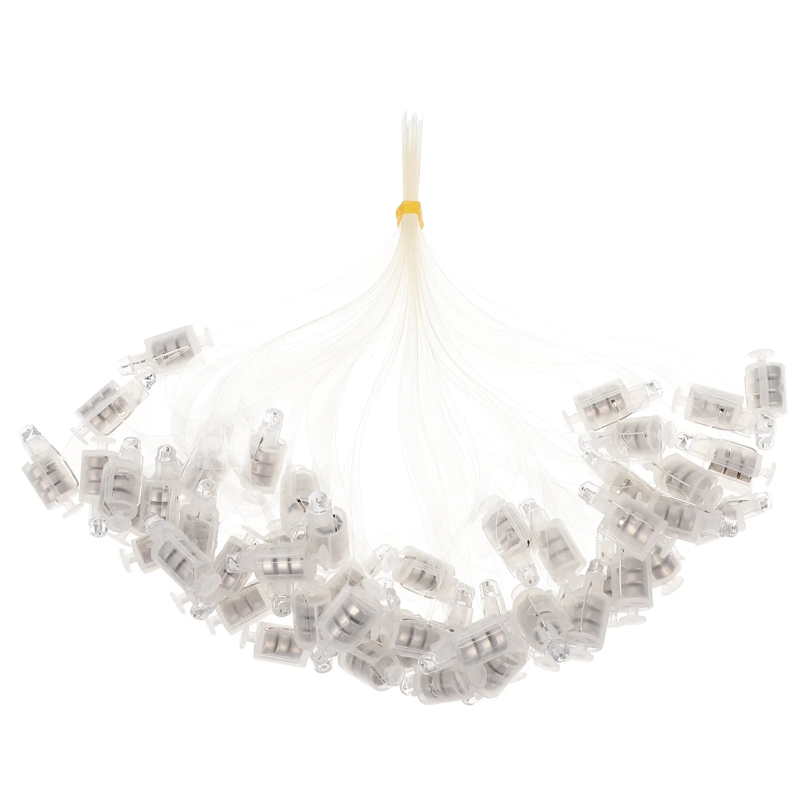 

50 Pcs White Balloon Light Glowing Lights LED for Party Decoration up Balloons Mini Interior