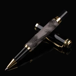 1pcs Retro Luxury Dragon Roller Ballpoint Pen High Quality School Office Business Metal Ball Pens Writing Stationery Gifts