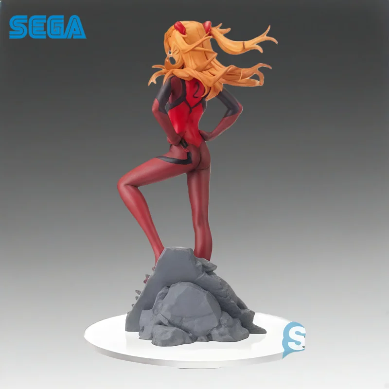 In Stock Sega Original New Century Evangelion Asuka Langley Soryu Action Figure Model Doll Brand New Boxed Toys Model Garage