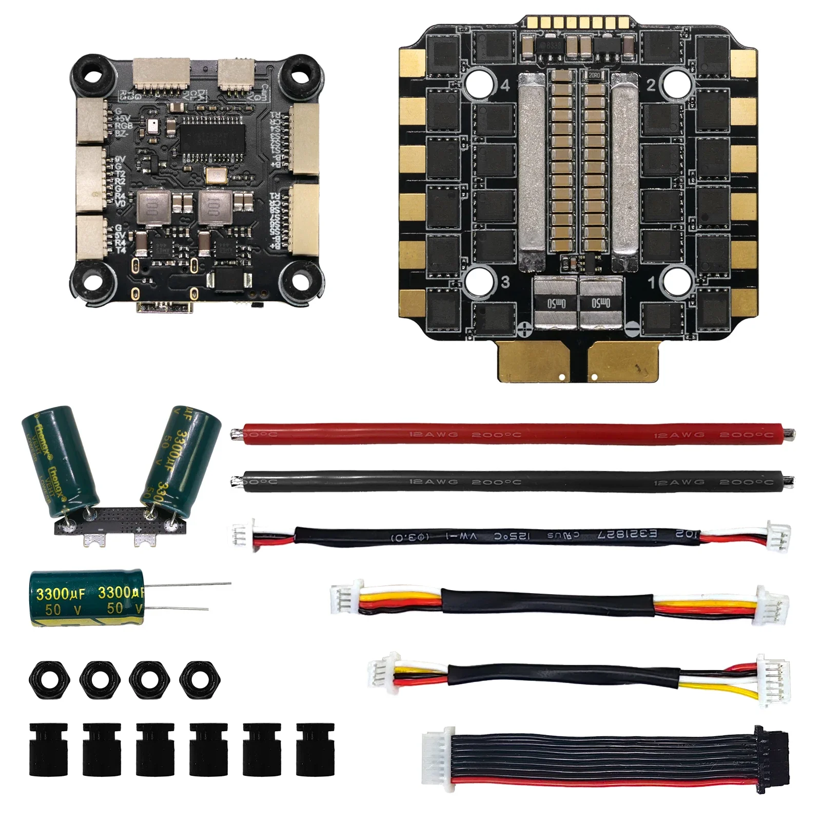 VivaSWholesale STM32 F405 30x30 Flight Controller 80A 8S 4-in-1 ESC Stack For FPV Drone