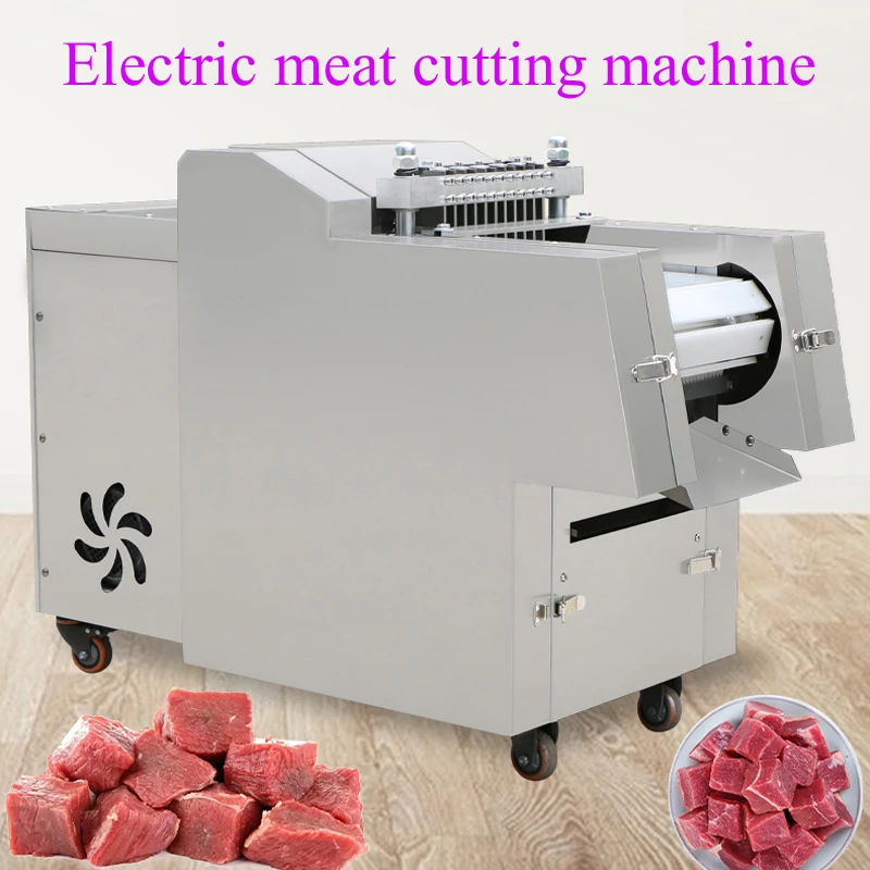 Multi‑Function Meat Cutting Machine, Dicer & Slicer for Whole Pig Skin, Chicken, and Fresh Pork