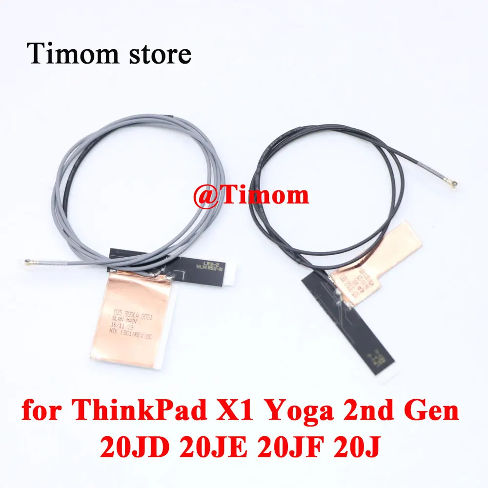 025.900LB.0001 for ThinkPad X1 Yoga 2nd Gen 20JD 20JE 20JF 20JG WIFI WLAN Narrow Laptop Holder Antenna Cable 01HY971 01HY970