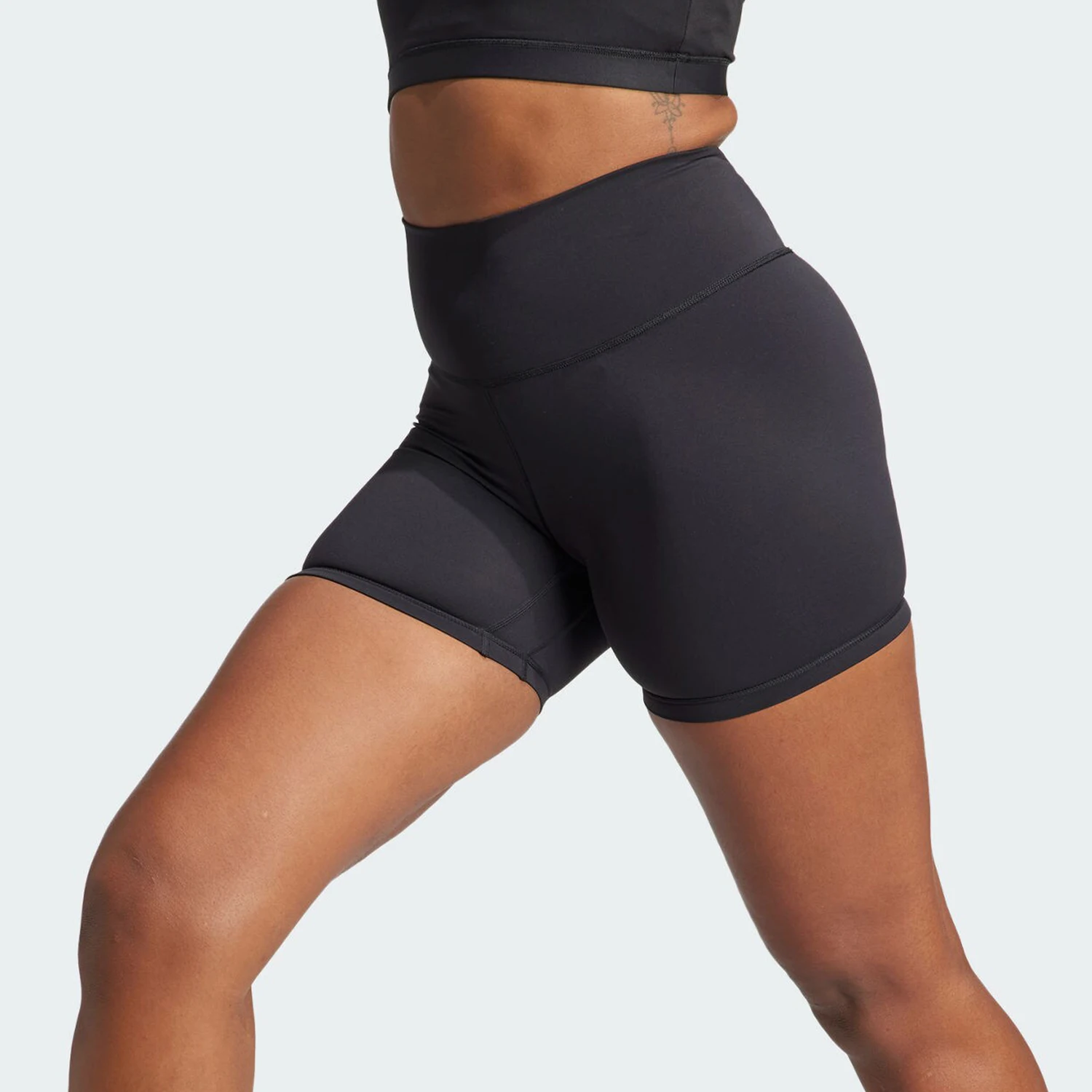 

Adidas Official Authentic ALL ME 5INCH L Women's Yoga Tight Shorts IL7325