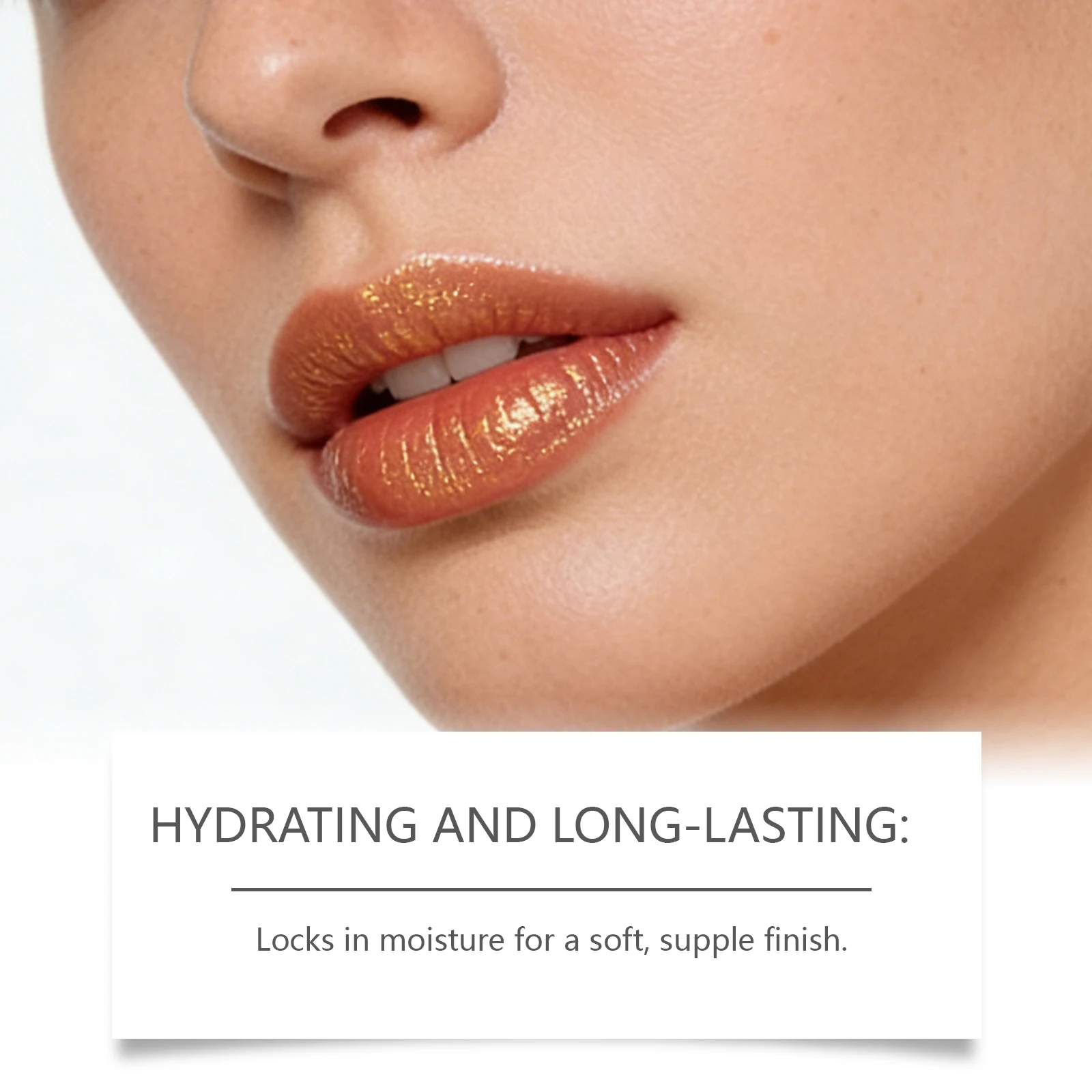 Perfect Gold Foil Lipstick Brighten Lip Color Long Wear Smooth Nourish Lips Light Texture Daily Beauty Color Changing Lip Balm