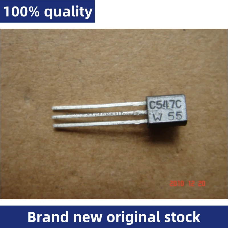 

50pcs/lot Free shipping BC547C BC547 universal low-power transistor NPN 45V transistor TO92 brand new original stock