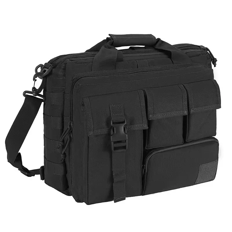 SABADO Outdoor EDC Tactical Laptop  Multifunctional Durable Travel Shoulder  MOLLE Waterproof Messenger Bag Hunting Accessories