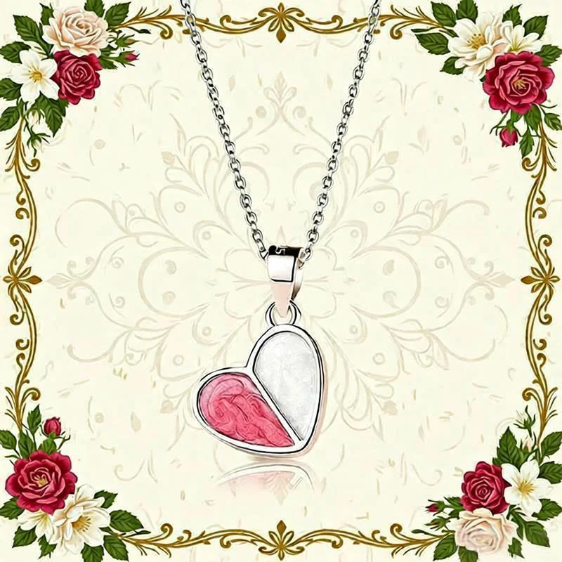 

Очаровательное серебро 925 пробы, розовое сердце с подвеской в виде сердца, коробка-цепочка, ожерелья для женщин и девочек, ювелирные изделия для помолвки, подарки, аксессуары