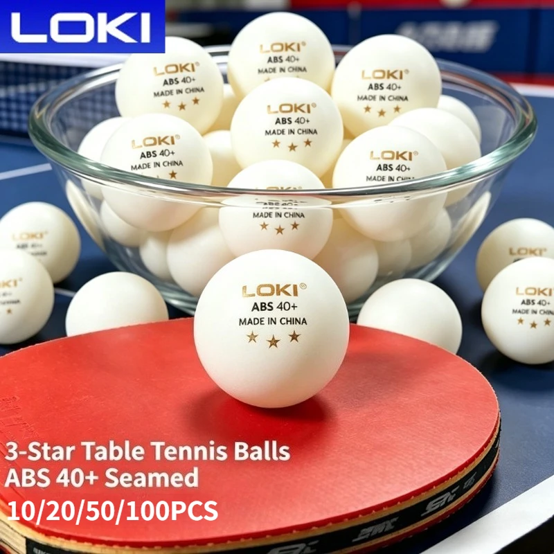 Balles de ping-pong LOKI 3 éto - Donic Table Tennis Ball avis et prix