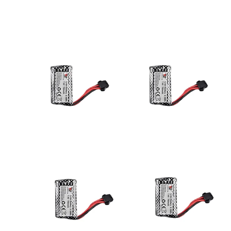 Accesorios de batería para barco HJ820 RC, 7,4 V, 700mAh y línea de carga USB, repuestos para barco de Control remoto HJ820