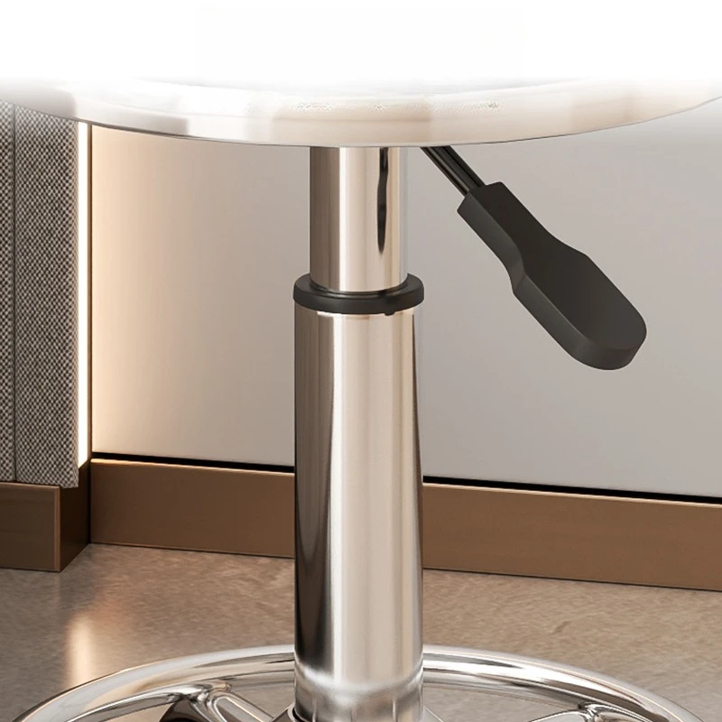 Регулируемый вращающийся табурет, круглый стул, салон, маникюр, педикюр, красота, вращающееся кресло, парикмахерская, спа, профессиональный табурет