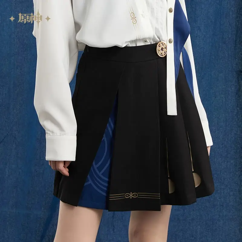

[Genuine] miHoYo Game Wanderer Skirt Genshin Impact Wanderer Theme Series Culottes Clothing Pleated Skirt Cosplay Halloween Gift