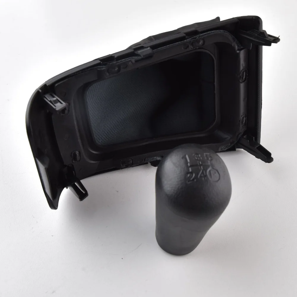 Car Interior Component for Toyota For Tacoma 2005 2012 Includes Shift Knob and Dust Cover Black 17.8 11.5 17.8cm
