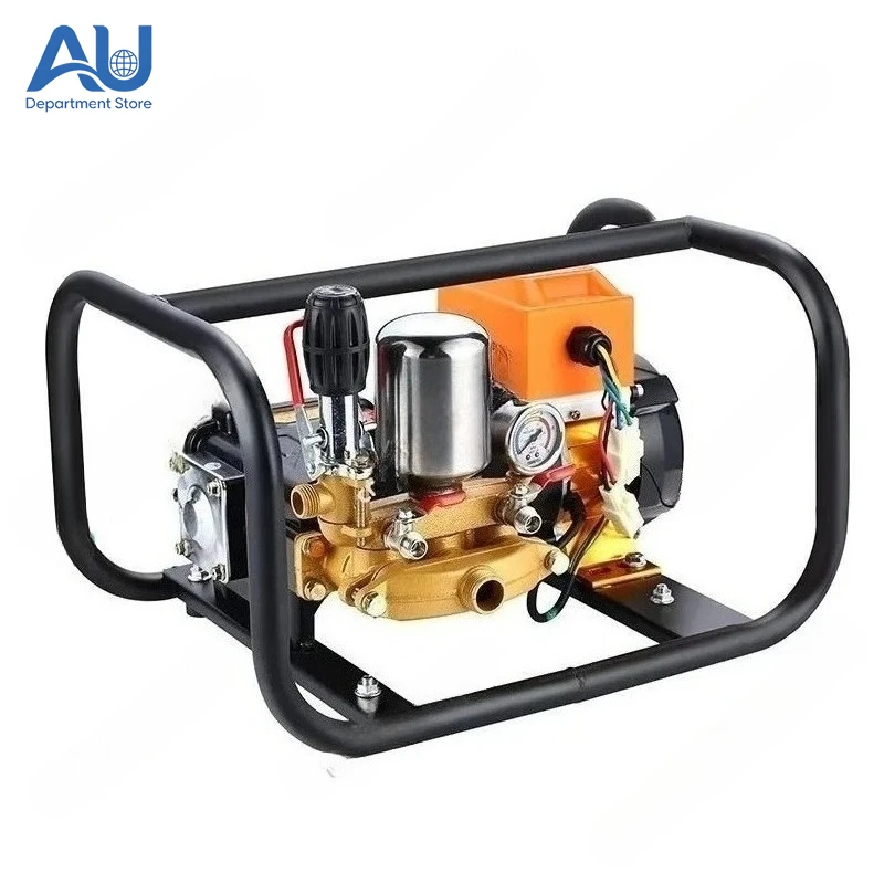Drug spraying machine, remote control for agricultural orchards, high-pressure three bar plunger pump for drug spraying