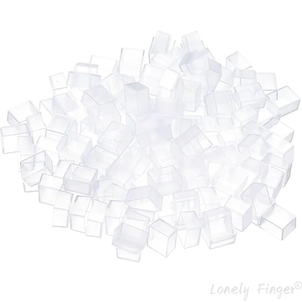 

50/100/200 Pieces 2ml Watercolor Half Pan Plastic for DIY Watercolor Paint or Acrylic Painting Travel Art Painting Supplies