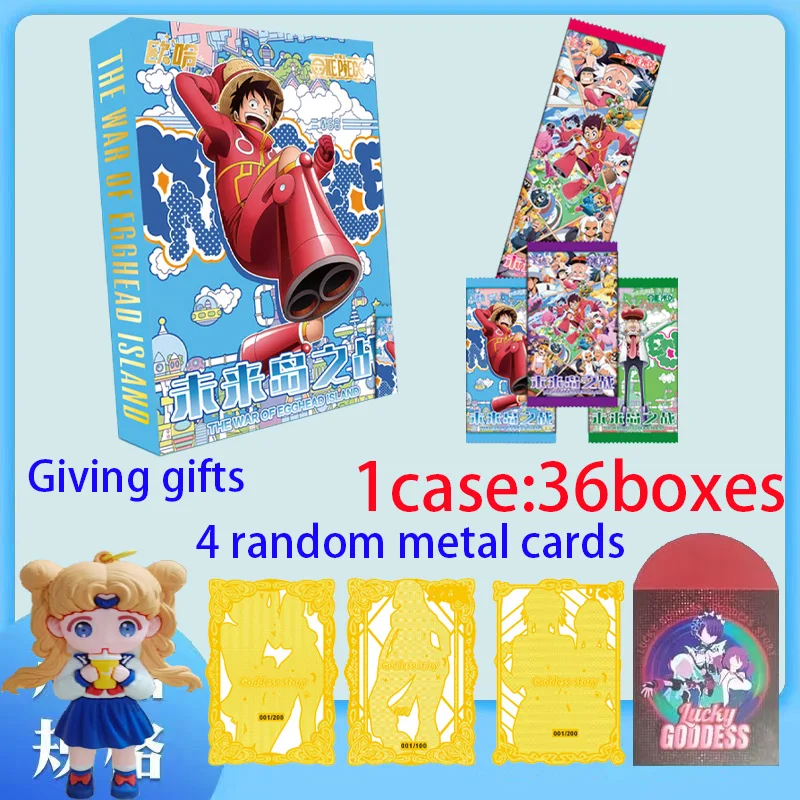 Wholesale Case New Ouha 2 Series One Piece Collection Cards Luffy Zoro Sanji Nami Rare Character Anime Kids Birthday Toys