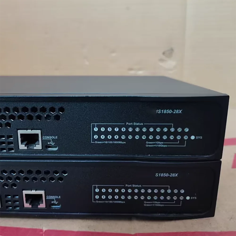 

1 шт. для H3C S1850-28X 24 порта гигабитный электрический 2 SFP гигабитный оптический 2 SFP + 10 гигабитный оптический сетевой коммутатор