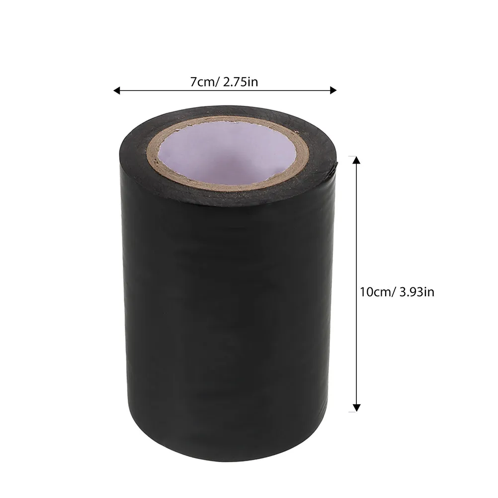 1 Roll Black Electrical Tape PVC Insulation Tape for Wire Splicing Circuit Repair Pipe Sealing Outdoor Indoor Use Weather