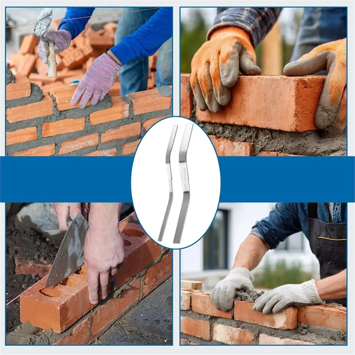PROMOTION~ Double Ended Brick Jointer for Cement Pointing Trowel 3/8