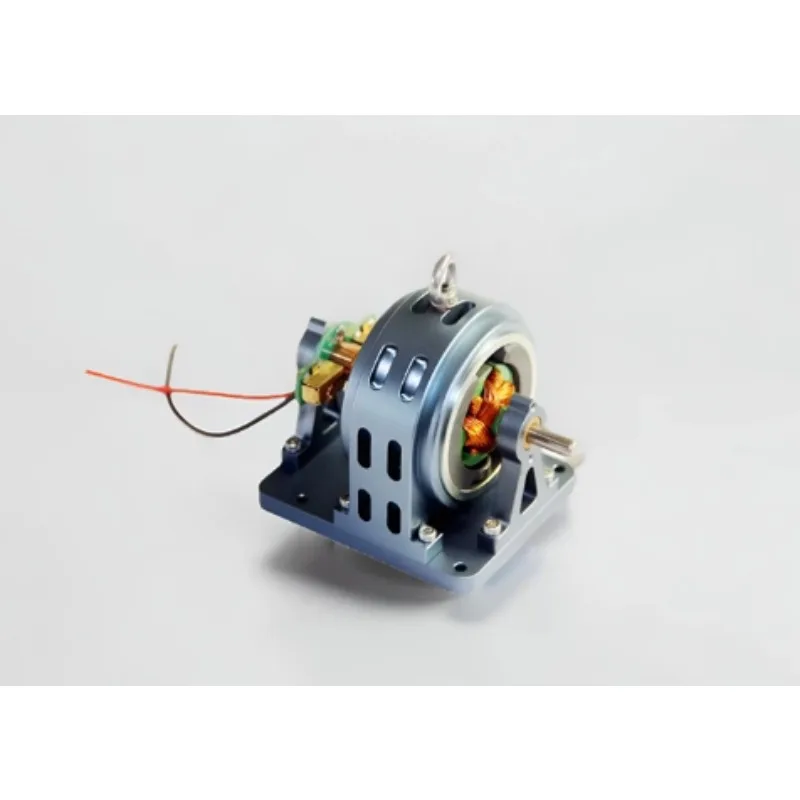 Pure Copper DIY Generator Motor, Metal Casing With Screws High Power Teaching Model Experiment Accessory Gift