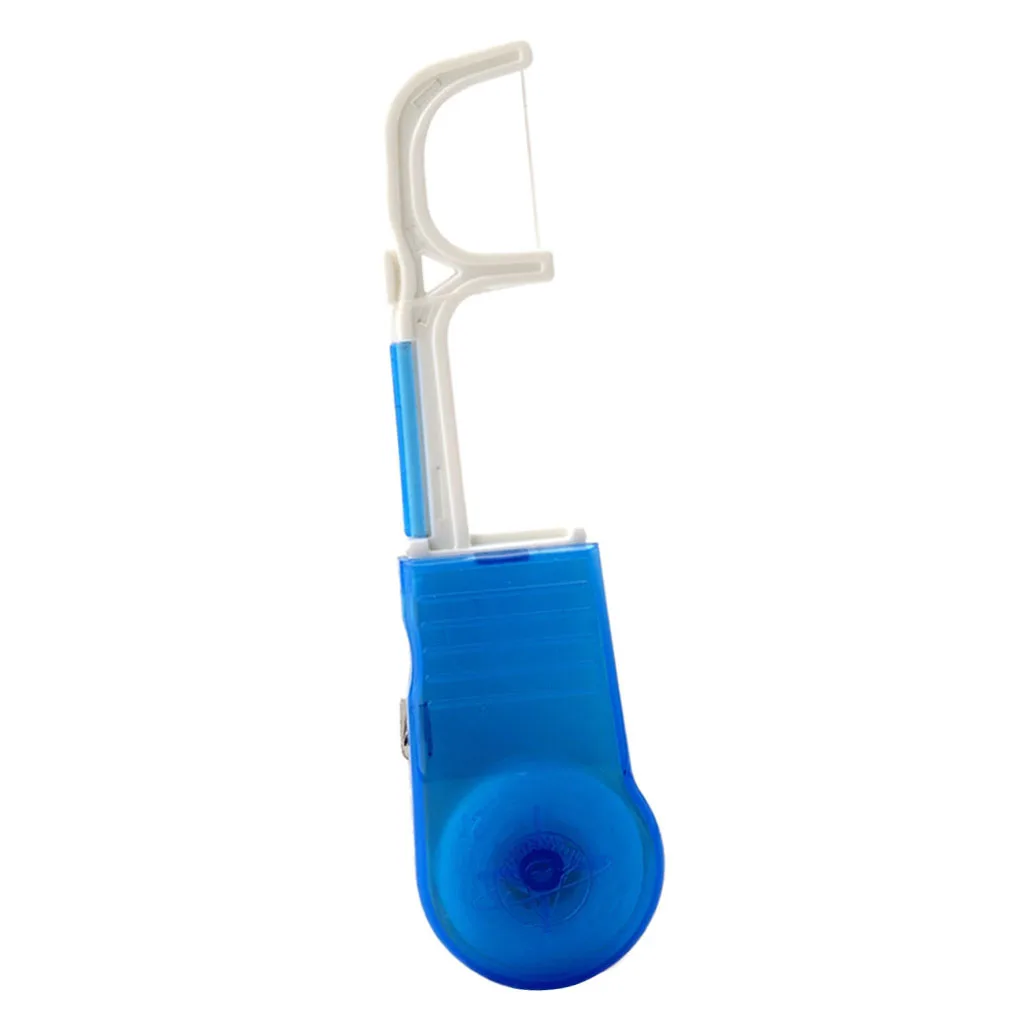 Plastic Floss Holder Bar Wand Replacement Oral Care With 30 Meter Floss for Care Supplies Home Office Use