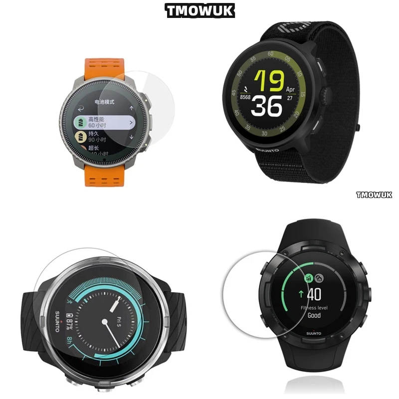 

For Suunto 5 7 9 Peak Pro Race S 45mm 49mm OCEAN Traverse Alpha - HD Anti - Scratch 9H Tempered Glass - Protective Screen For Sm