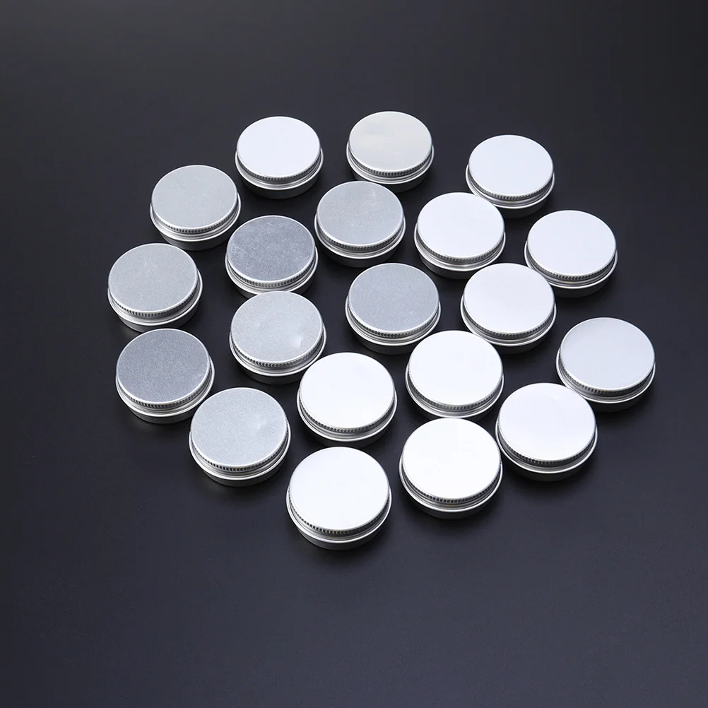 

10pcs 15G Aluminum Empty Cream Jar Pot Travel Jars For Creams Containers Lightweight Portable Storage For Makeup