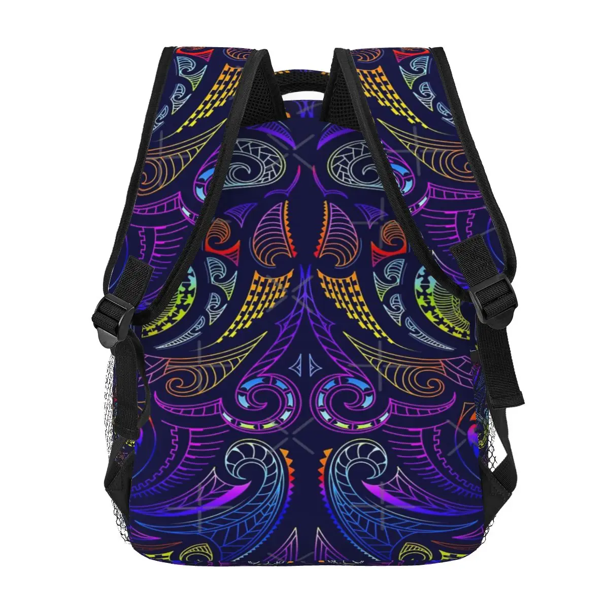 Minimal Maori On Purple New Zeeland One Casual backpack