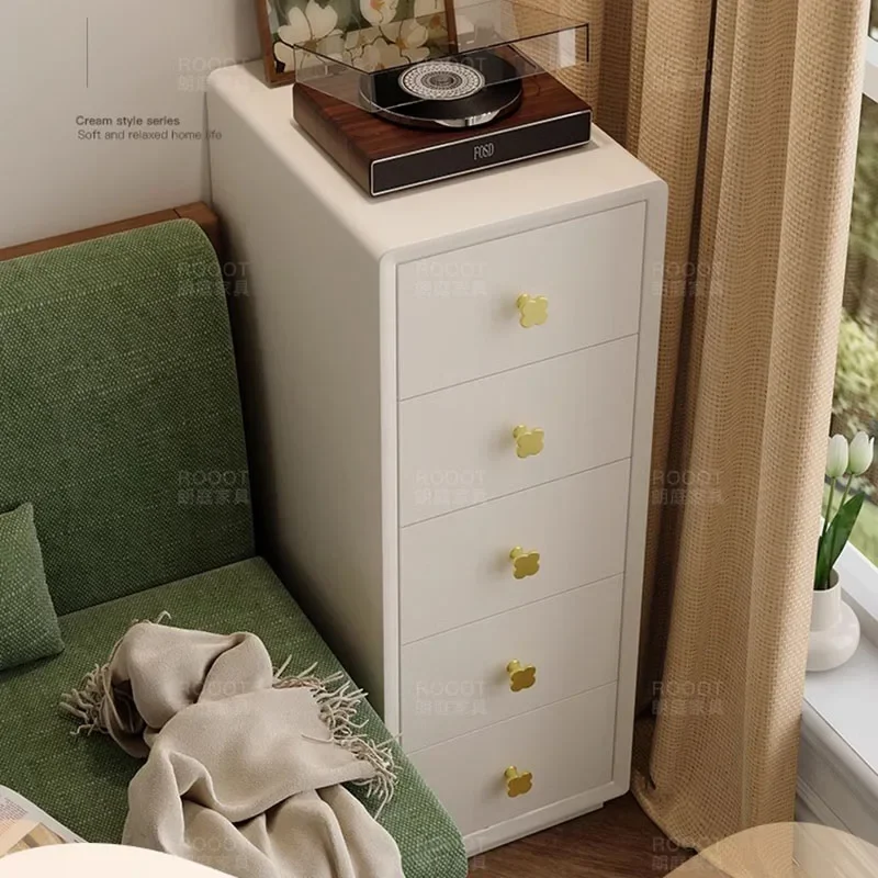 Vintage Aesthetic Night Table Japanese Kids Round Plastic Night Table Small Mini Mesita De Noche Inteligente Bedroom Set image 2