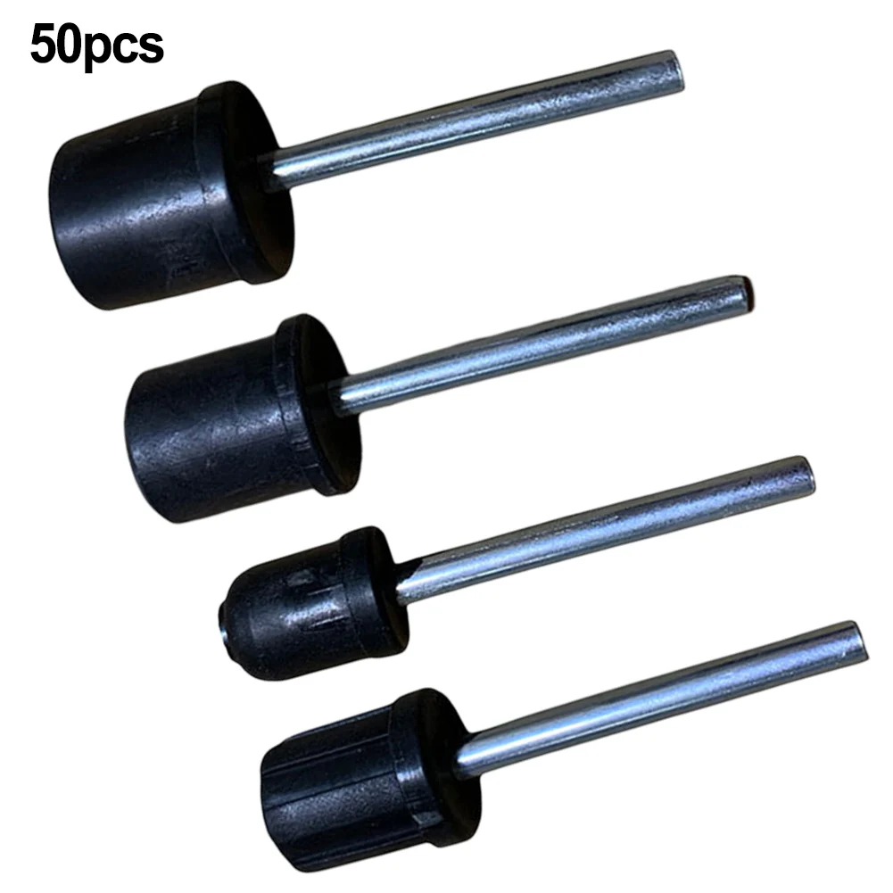 

50pcs Canopy Pole Thimble Connectors for 16/19/22/25mm Tent and Awning Poles Plastic and Aluminum Alloy Design