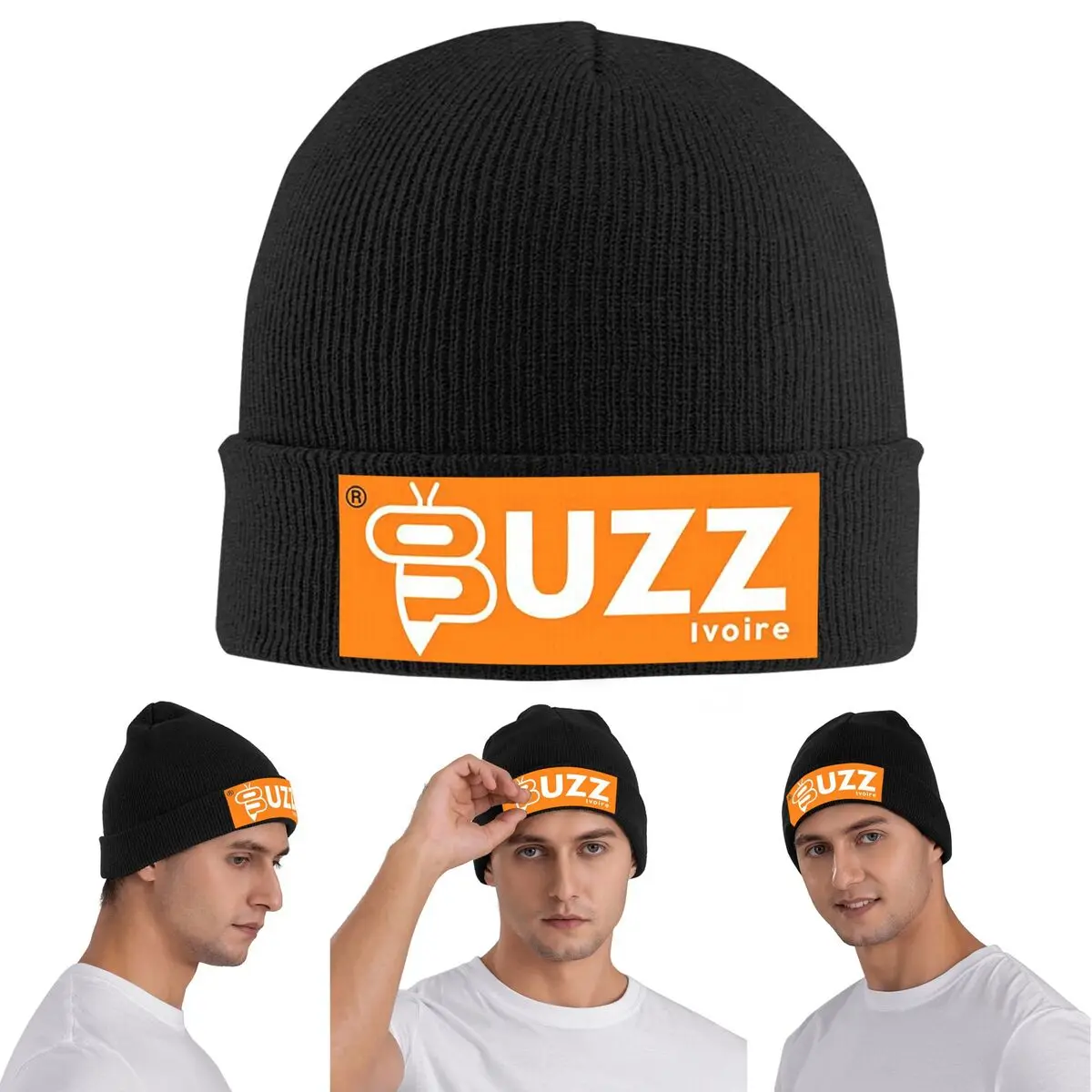 

Теплая вязаная шапка Buzz Airline Ryanair Group, зимняя вязаная шапка с капюшоном, шапочки Skullies, шапки в стиле хип-хоп для унисекс