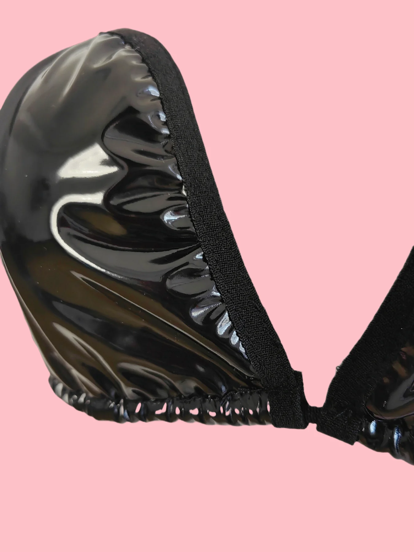 مثير ثلاث نقاط حزام قابل للتعديل الرسن الرقبة براءات الاختراع والجلود مجموعة الملابس الداخلية