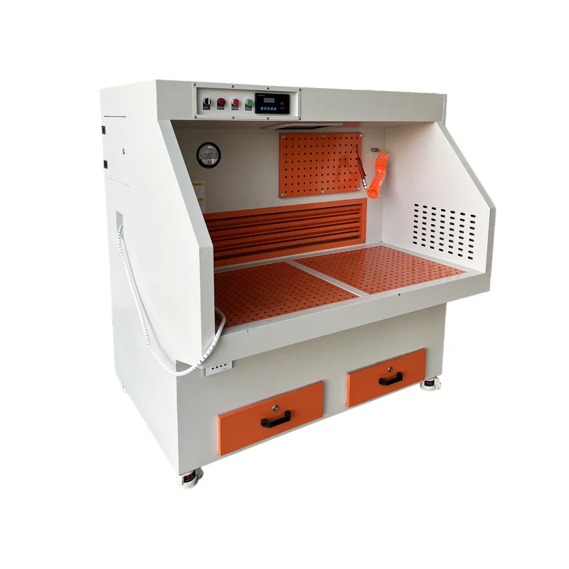 Grinding Dust Removal Workbench Mobile Pulse Polishing Dust Collection Vacuum Equipment Flat Grinding Dust CollectionTable