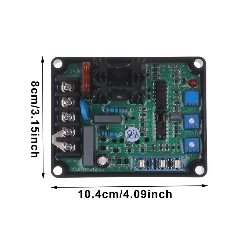 New AVR Brushless Generator Automatic Voltage Regulator Universal Generator Stabilizer Module GAVR-8A 12A 15A 20A